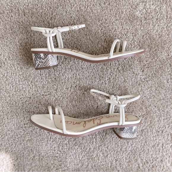 Sam Edelman white strappy sandals - Picture 4 of 8